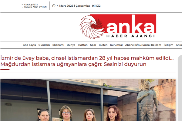 anka haber ajansi izmirde uvey baba cinsel istismardan 28 yil hapse mahk m edildi magdurdan istismara ugrayanlara cagri sesinizi duyurun