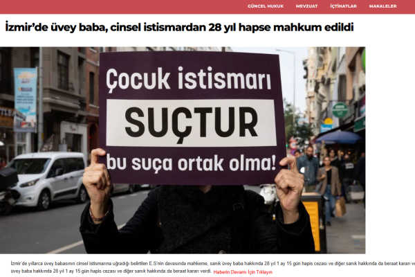 abc hukuk izmir de uvey baba cinsel istismardan 28 yil hapse mahkum edildi