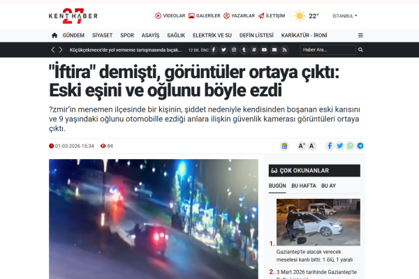 kent haber 27 iftira demisti goruntuler ortaya cikti eski esini ve oglunu boyle ezdi