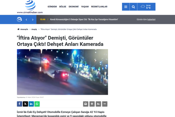 sirnak haber iftira atiyor demisti goruntuler ortaya cikti dehset anlari kamerada