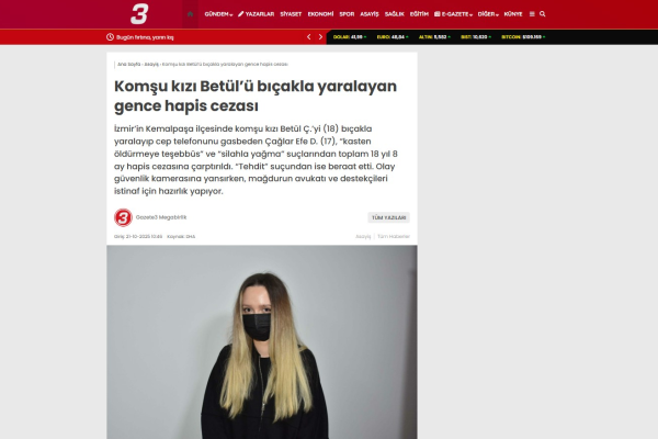 komsu kizi betul u bicakla yaralayan gence hapis cezasi komsu kizi betul u bicakla yaralayan gence hapis cezasi