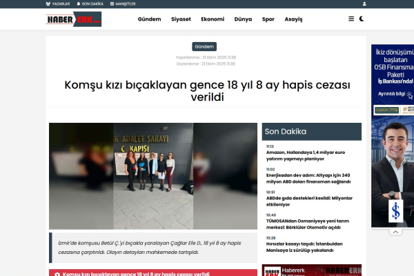 komsu kizi bicaklayan gence 18 yil 8 ay hapis cezasi verildi