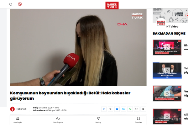 haberturk komsusunun boynundan bicakladigi betul hala kabuslar goruyorum haberturk komsusunun boynundan bicakladigi betul hala kabuslar goruyorum