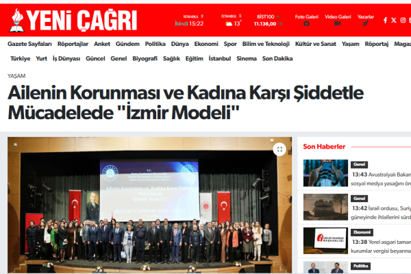 ailenin korunmasi ve kadina karsi siddetle mucadelede izmir modeli