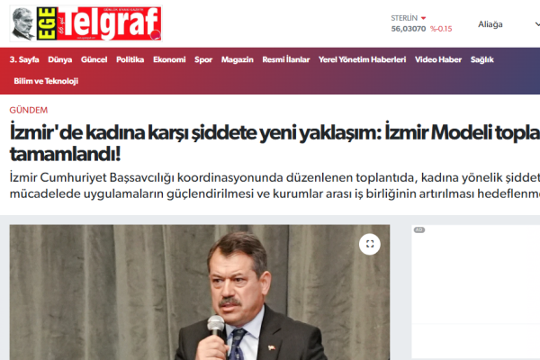 izmirde kadina karsi siddete yeni yaklasim izmir modeli toplantisi tamamlandi